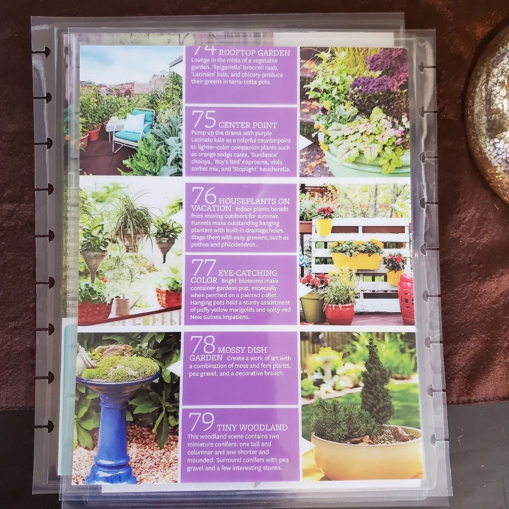 Handmade cover for your Classic size Disc Bound Planner Lynn